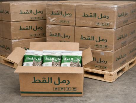 حلول تعبئة وتغليف رمل القطط للتصدير