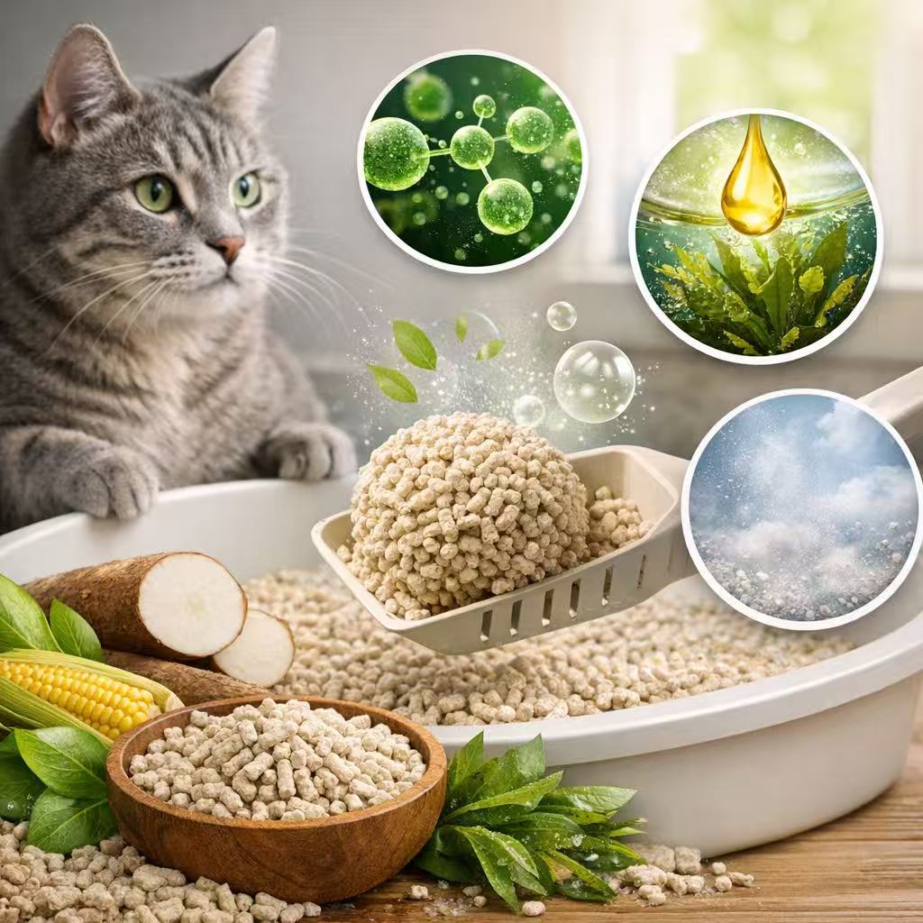 ما هو أفضل رمل قطط للتحكم في الروائح؟